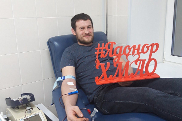 Акция "С Новым годом! Служба крови"
