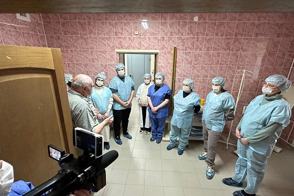 В родильном доме Белоярской районной больницы прошла ознакомительная экскурсия для будущих родителей