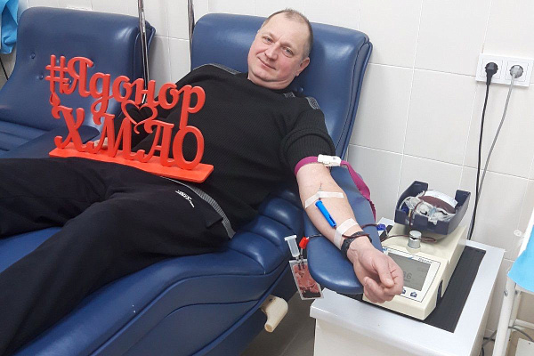 Акция "С Новым годом! Служба крови"