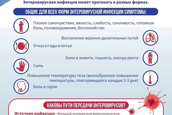 Что должны знать родители об энтеровирусной инфекции?