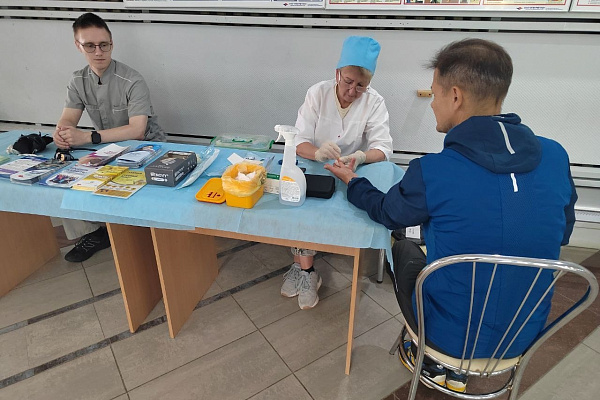 В Белоярском районе стартовал марафон здоровья: сотрудники больницы на передовой