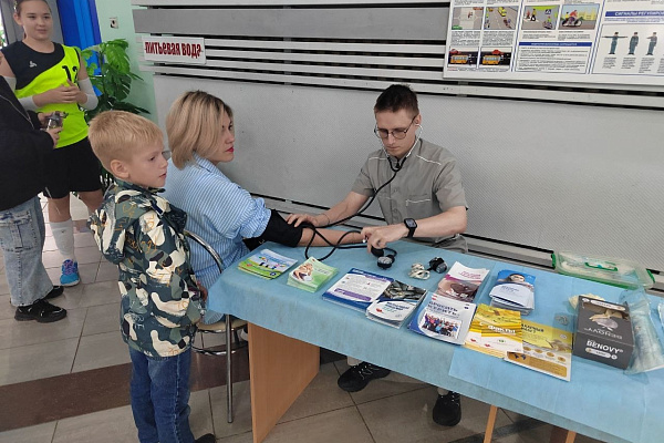 В Белоярском районе стартовал марафон здоровья: сотрудники больницы на передовой